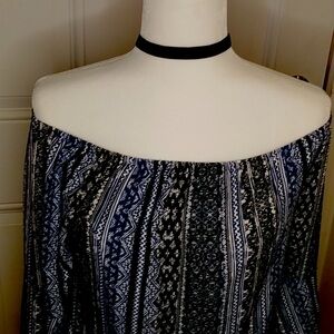 NWT Kristin Nicole Dress & Choker Large